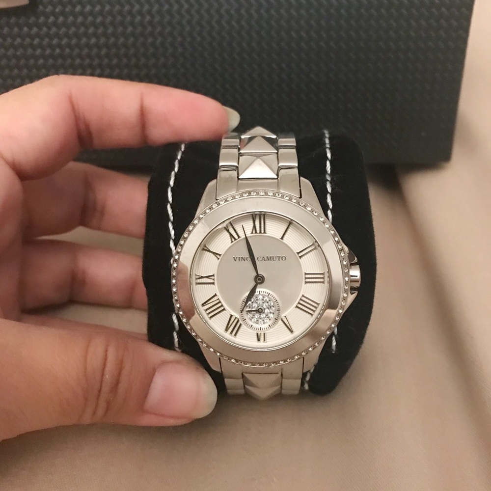 Silver watch